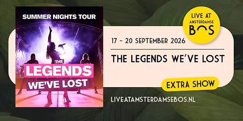 The Legends We’ve Lost — theater in Amstelveen