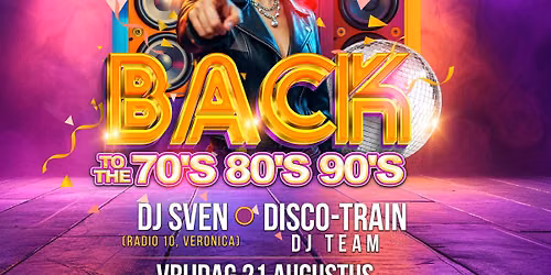 DISCO TRAIN MET DJ SVEN IN CLUB NOUVELLE AMSTELVEEN. — muziek in Amstelveen