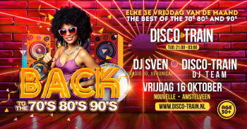 Disco-Train: Disco & Classics Party 70s… in Amstelveen