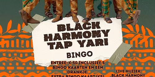 Black Harmony Tap yari Bingo — Uitgaan in Amstelveen